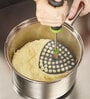 Folding Grey & Green Polypropylene Masher