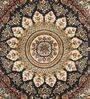 Polypropylene Persian Machine Made Carpet, 4 X 6 Feet, Cream