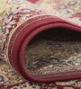 Polypropylene Persian Machine Made Carpet, 5 X 7 Feet, Brown
