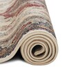 Polypropylene Persian Machine Made Carpet, 5 X 7 Feet, Cream Brown Blue