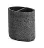 Polyresin 4Pcs Bathroom Set, Charcoal