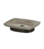 Polyresin 4Pcs Bathroom Set Set, Brown
