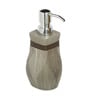 Polyresin 4Pcs Bathroom Set Set, Brown