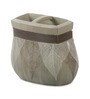 Polyresin 4Pcs Bathroom Set Set, Brown
