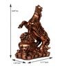 Polyresin Antique Horse Wall Art