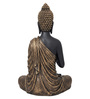 Black and Gold Polyresin Lord Buddha Idol