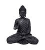 Black Polyresin Lord Buddha Idol