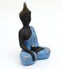 Polyresin Blue Laddu Buddha Decor