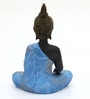 Polyresin Blue Laddu Buddha Decor