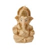 Cream Polyresin Ganesha idol