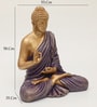 Polyresin Purple Bento Blessing Buddha
