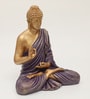 Polyresin Purple Bento Blessing Buddha