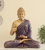 Polyresin Purple Bento Blessing Buddha