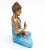 Polyresin Blue Bento Blessing Buddha