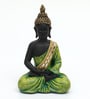 Polyresin Green Myat Buddha Decor
