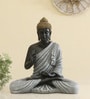 Polyresin Grey Ory Buddha Decor