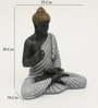 Polyresin Grey Ory Buddha Decor