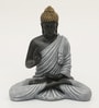 Polyresin Grey Ory Buddha Decor