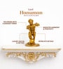 Golden Polyresin Hanuman Ji Murti