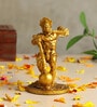 Golden Polyresin Hanuman Ji Murti