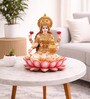Ivory Polyresin Lord Laxmi Idol