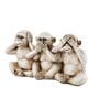 Polyresin Monkey Of Mahatma Gandhi Figurine