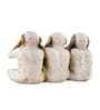 Polyresin Monkey Of Mahatma Gandhi Figurine