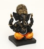 Polyresin Balck Bhupati Ganesha