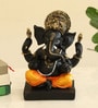 Polyresin Balck Bhupati Ganesha
