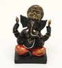 Polyresin Black Bhupati Ganesha