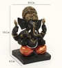 Polyresin Black Bhupati Ganesha