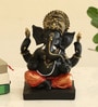 Polyresin Black Bhupati Ganesha