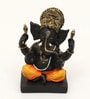 Polyresin Balck Bhupati Ganesha