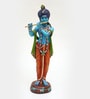 Polyresin Multinolour Lord Krishna