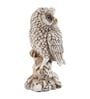 Polyresin Owl Sitting On Tree Figurine