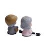 Polyresin Couple Dada Dadi Miniature Figurine