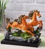 Polyresin Running Horse Victory Horses Showpiece