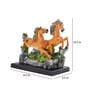 Polyresin Running Horse Victory Horses Showpiece