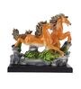 Polyresin Running Horse Victory Horses Showpiece