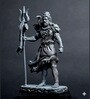 Black Polyresin Standing Lord Shiva Idol