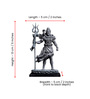 Black Polyresin Standing Lord Shiva Idol