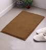 Polyster 24 x 16 Inches Mat in Brown Color