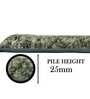 Green Abstract Polyester 5x3 Inches AntiSkid Bath Mat