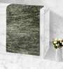 Green Abstract Polyester 5x3 Inches AntiSkid Bath Mat