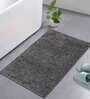 Polyster 24 x 16 Inches Mat in Grey Color