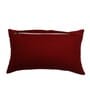 Blue Traditional Polyester 20 x 12 Inches Cushion Cover