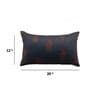 Blue Traditional Polyester 20 x 12 Inches Cushion Cover