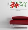 Polyvinyl Chloride Branch With 2 Birds Wall Sticker