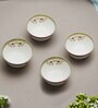 Pom Passion 24K Gold Plated Bowls (Pack Of 4)