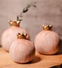 Pomegranate Glory Vase Set Of 3